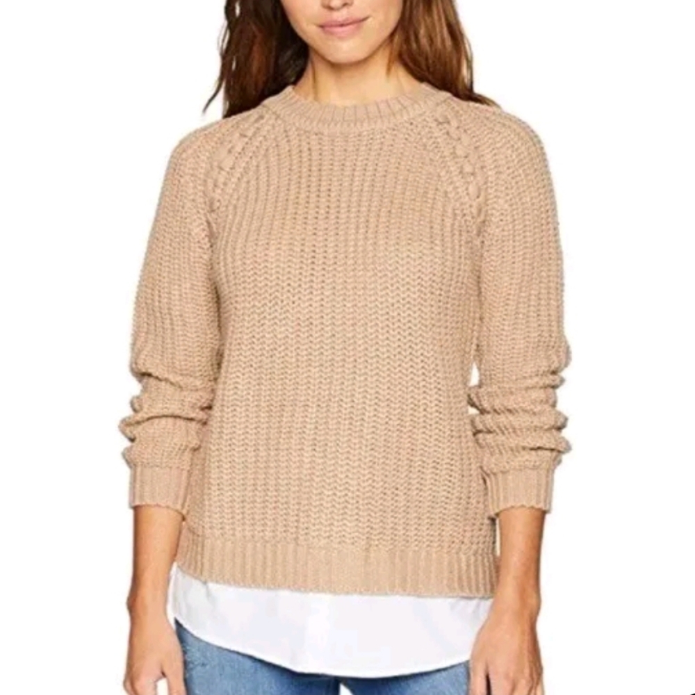 BB Dakota Consider It Done Pullover Knit Sweater